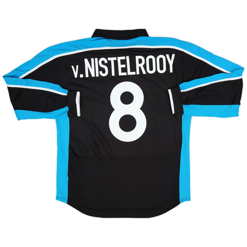 1999-01 PSV PLayer Issue Away L/S Shirt V.Nistelrooy #8 - 7/10 - (L)