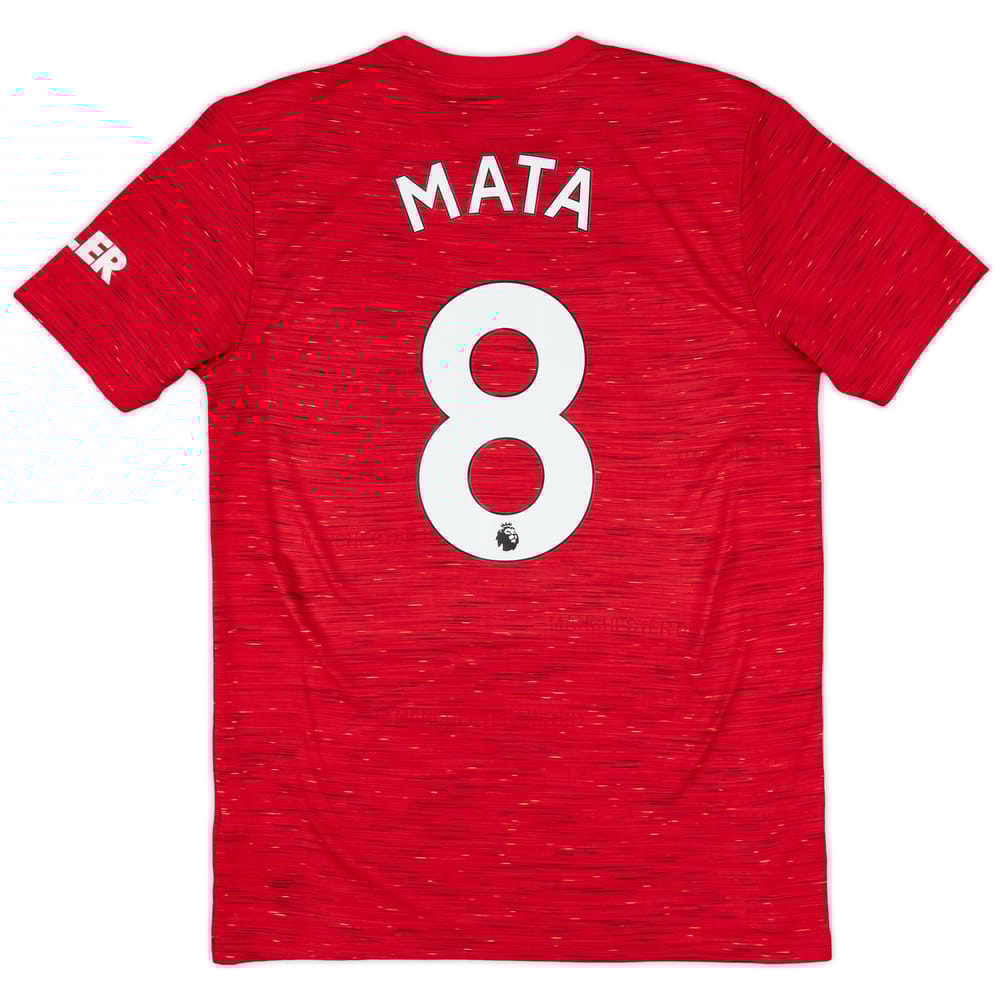 2020-21 Manchester United Home Shirt Mata #8 - 8/10 - (M)