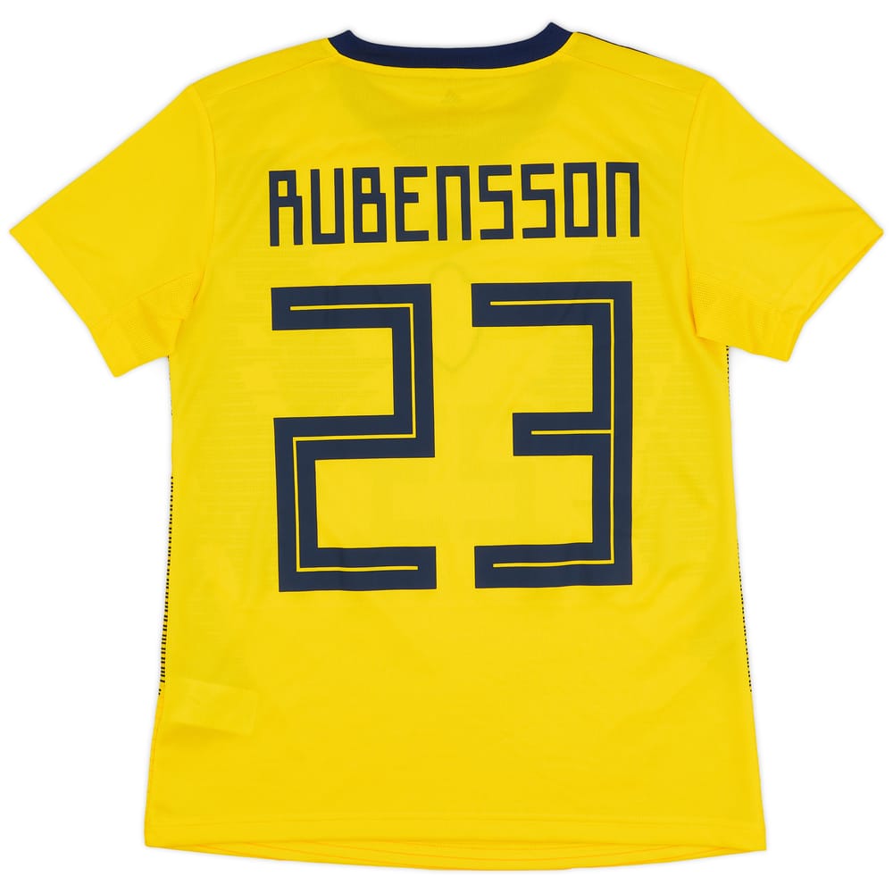 2019-20 Sweden Women Home Shirt Rubensson #23 - 10/10 - (S)