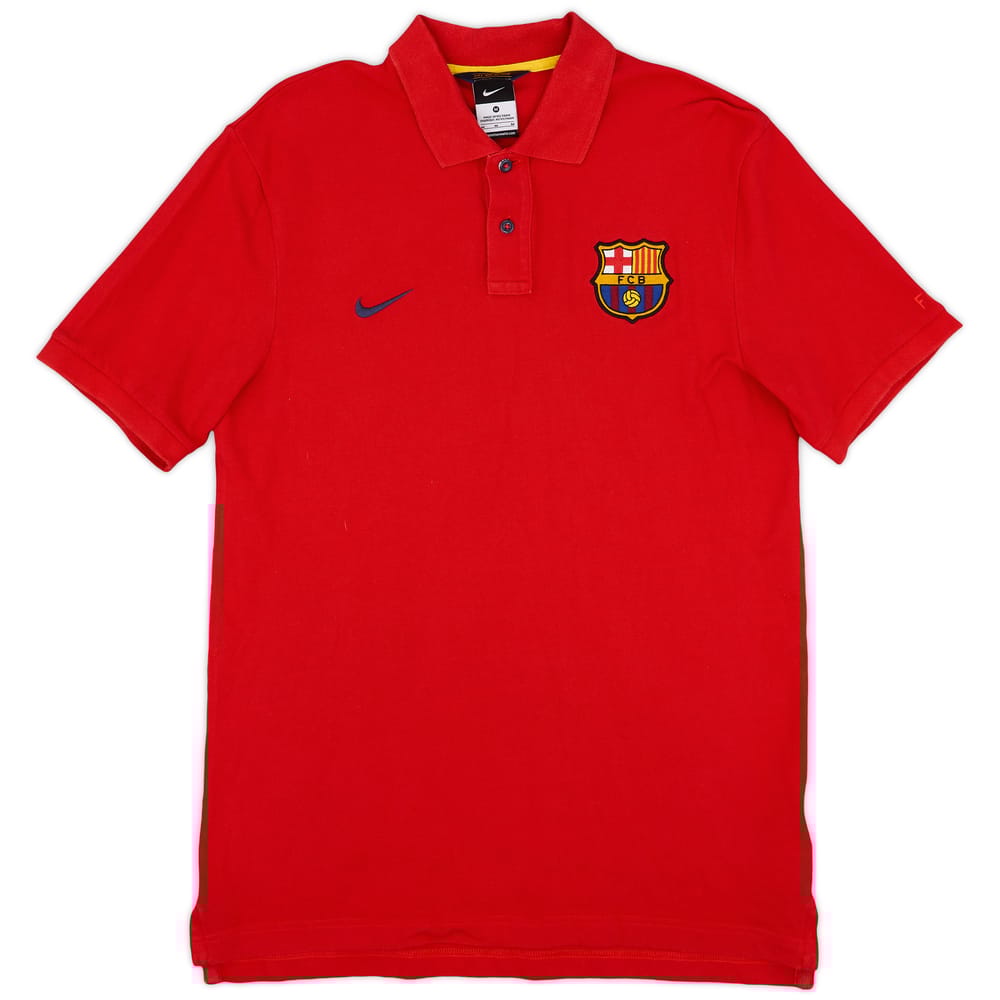 2013-14 Barcelona Nike Polo Shirt - 9/10 - (M)