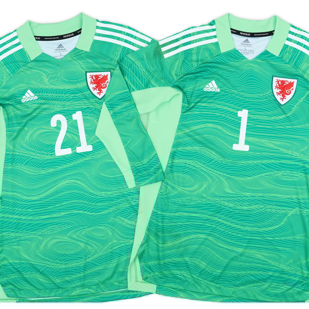 2021-22 Wales Player Issue GK Shirt # - 7/10