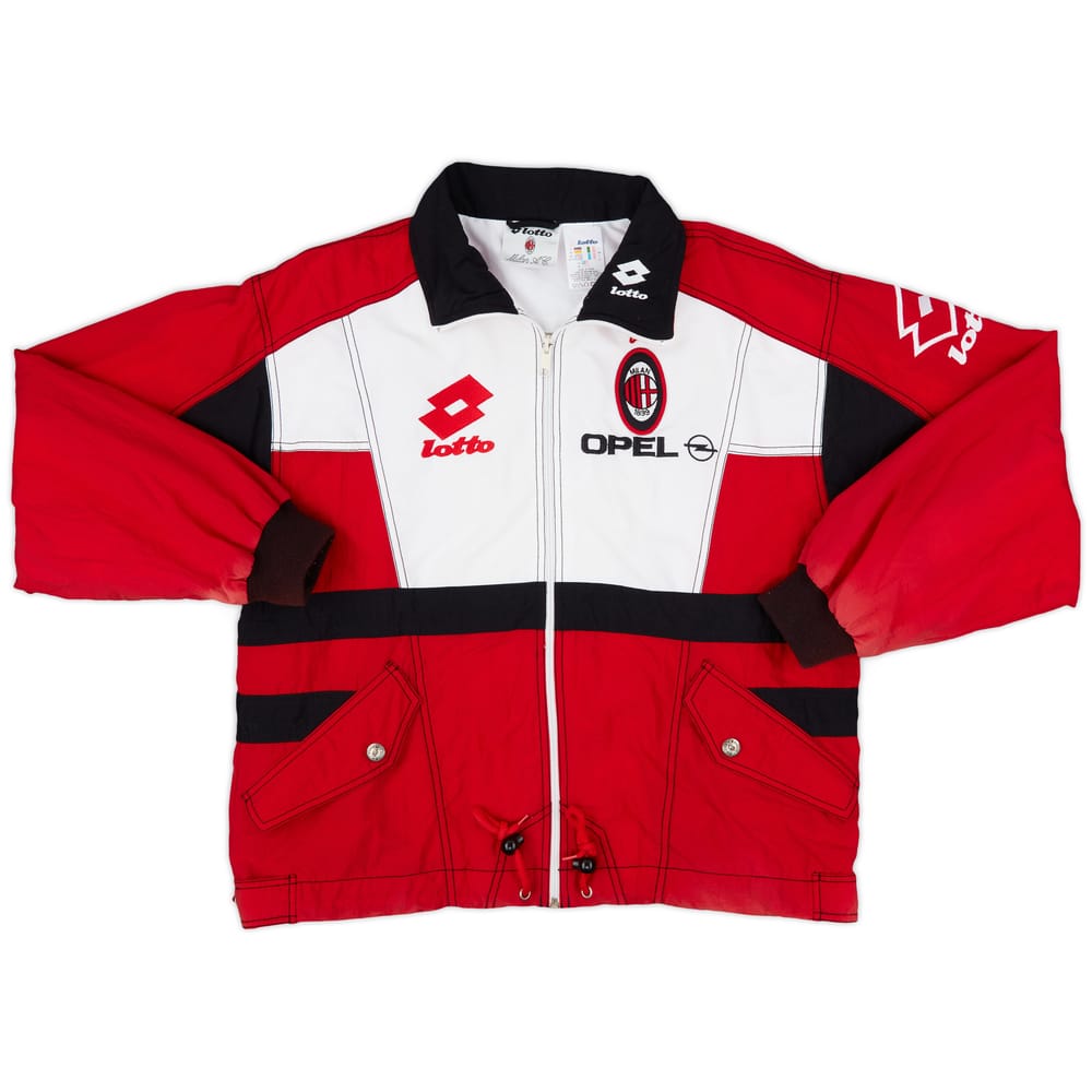 1994-95 AC Milan Lotto Track Jacket - 8/10 - (M)
