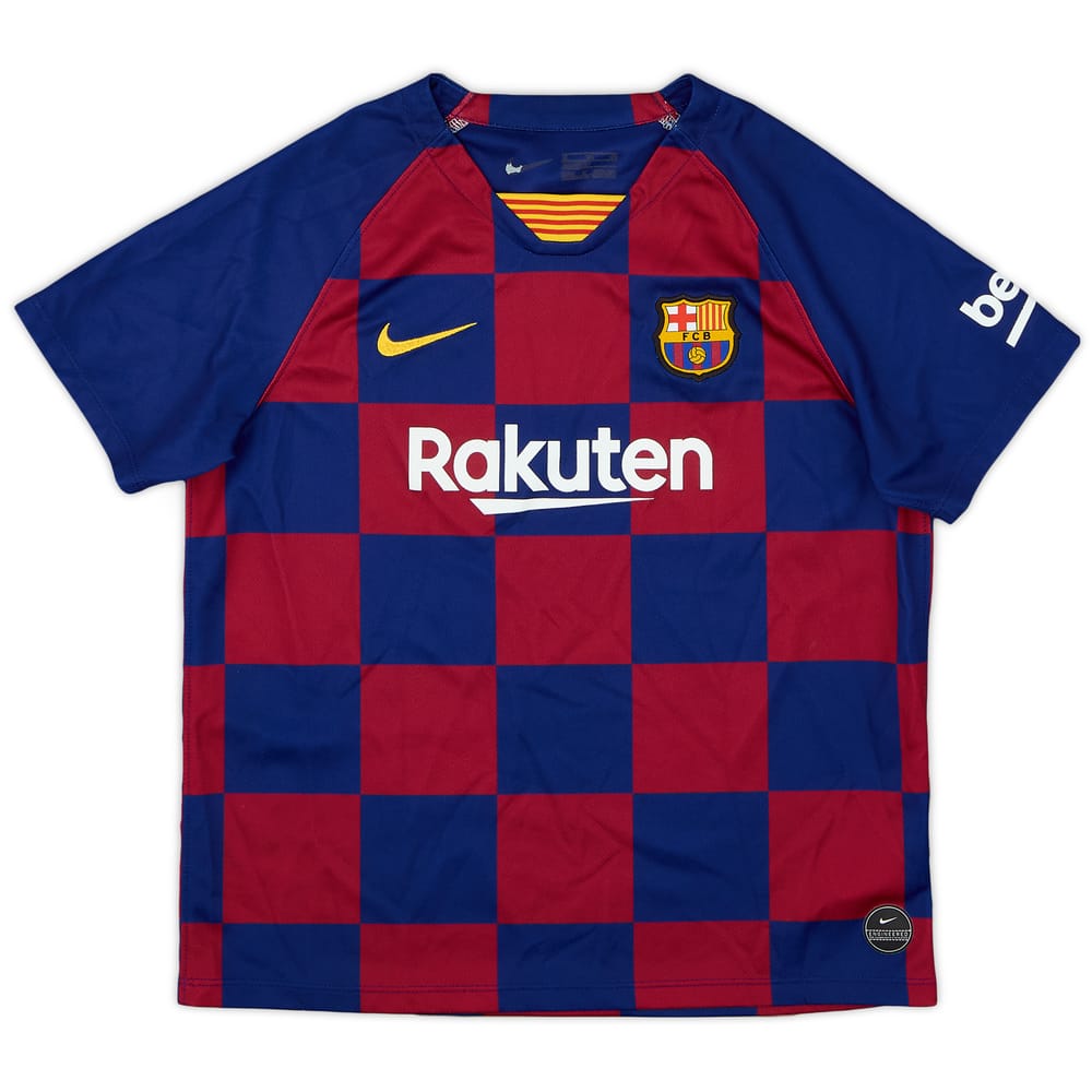 2019-20 Barcelona Home Shirt - 8/10 - (S.Boys)