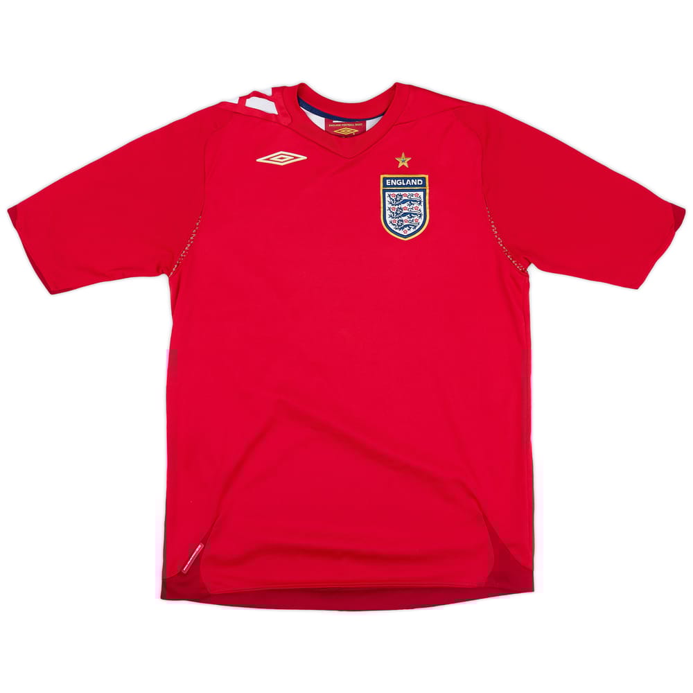 2006-08 England Away Shirt - 8/10 - (XL.Boys)