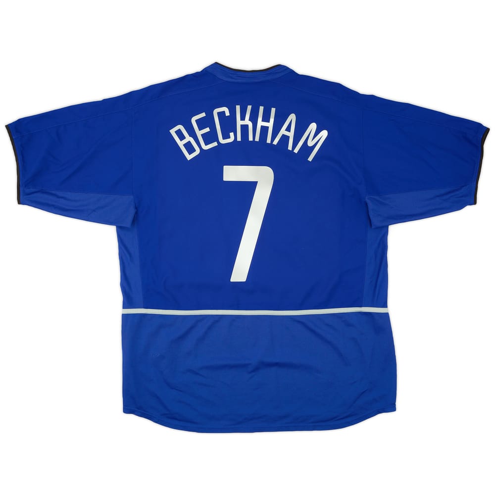 2002-03 Manchester United Third Shirt Beckham #7 - 5/10 - (XL)