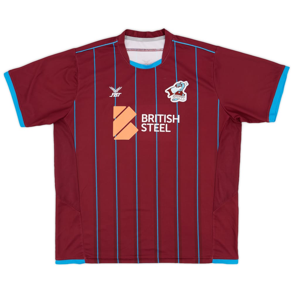2017-18 Scunthorpe Home Shirt - 8/10 - (3XL)