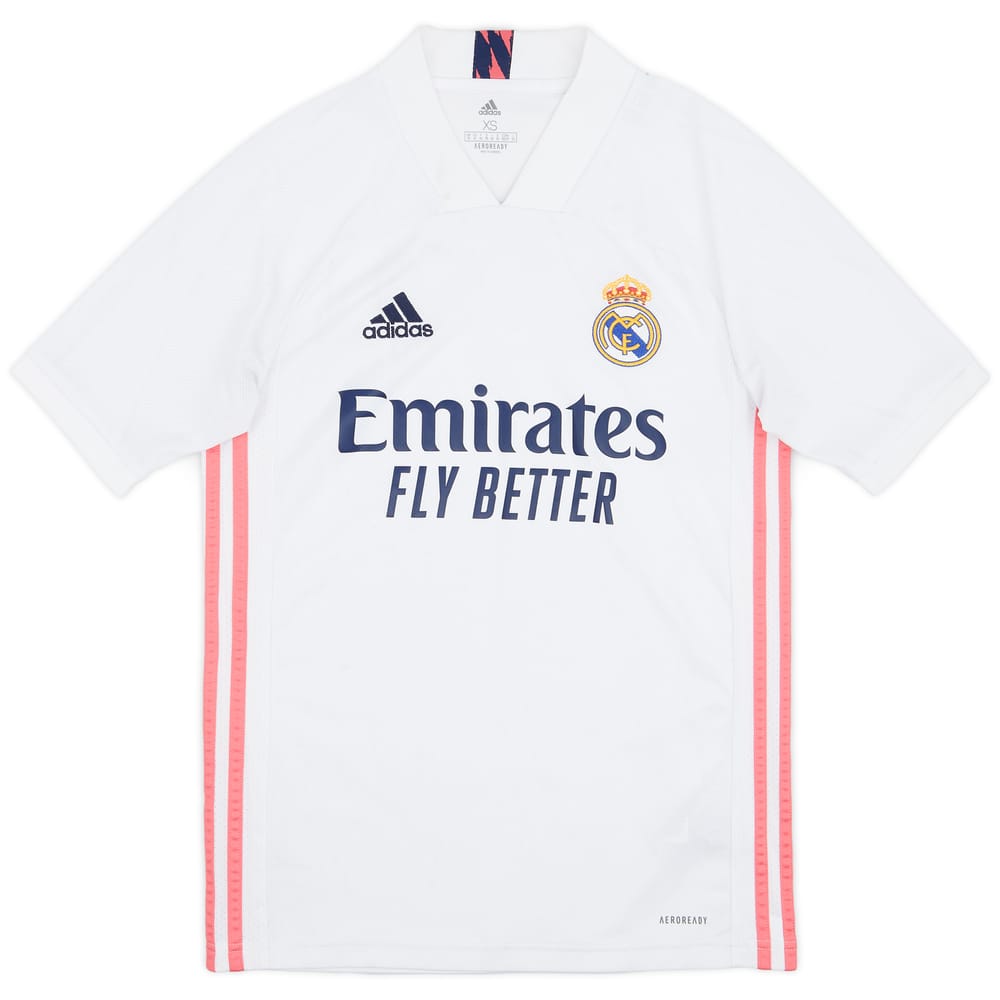 2020-21 Real Madrid Home Shirt - 5/10 - (XS)
