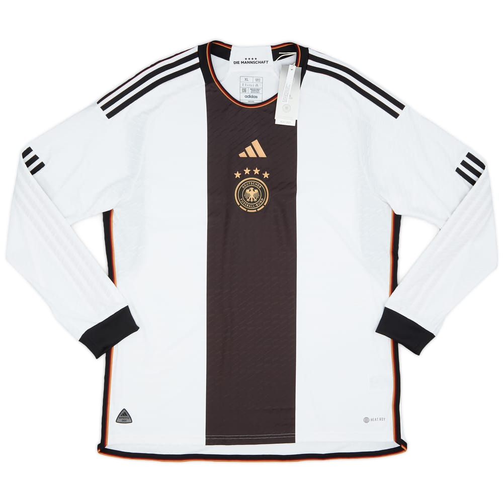 2022-23 Germany Authentic Home L/S Shirt (XL)