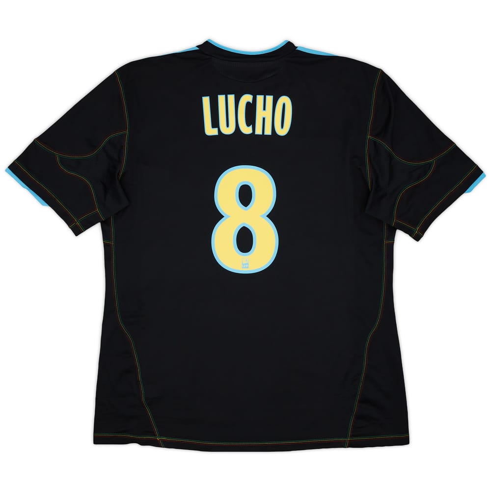 2010-11 Olympique Marseille Third Shirt Lucho #8 - 8/10 - (L)