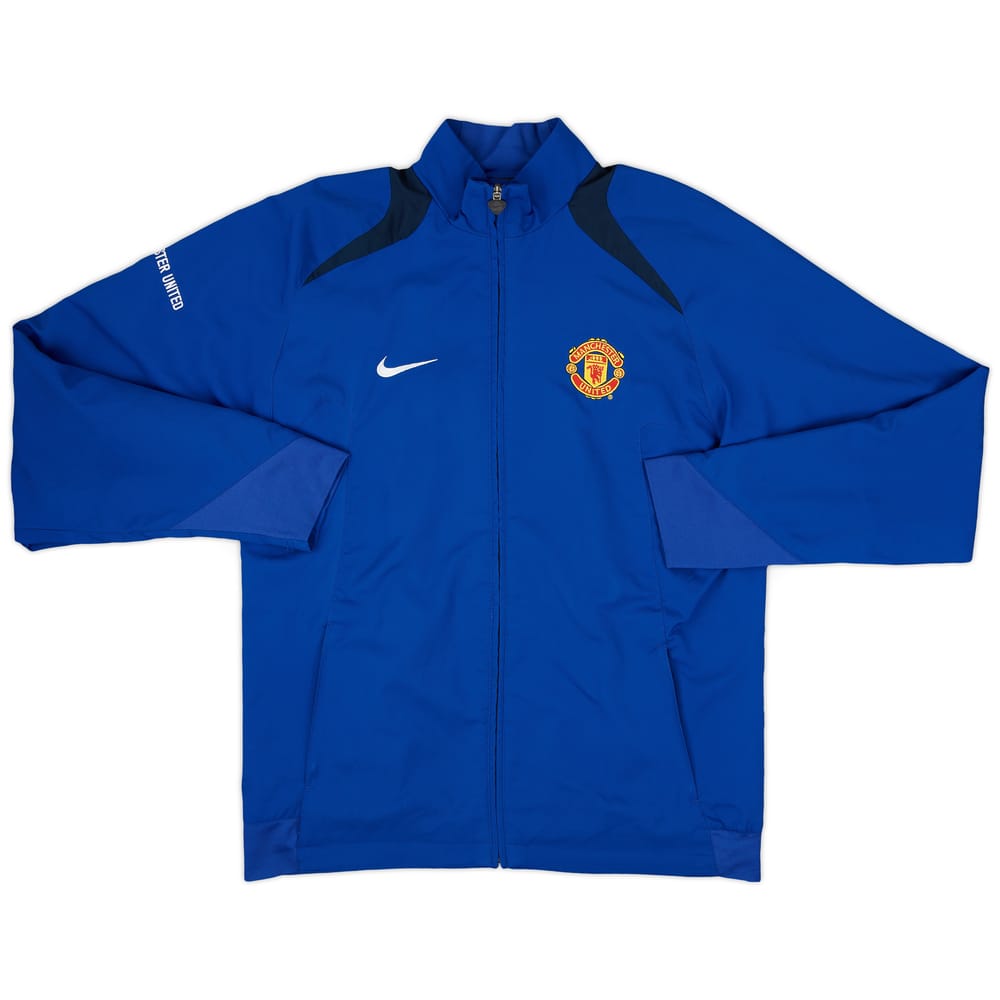 2005-06 Manchester United Nike Track Jacket - 10/10 - (L)