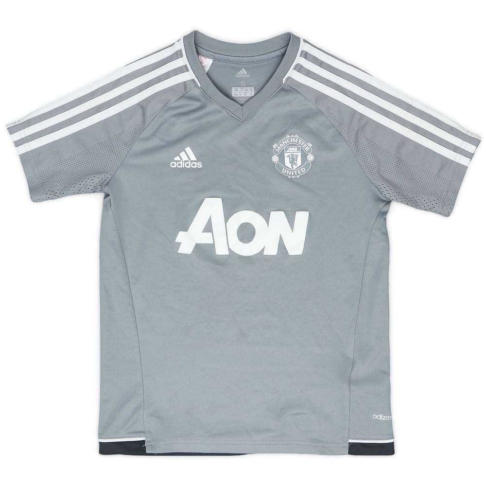 2017-18 Manchester United adidas Training Shirt - 7/10 - (S.Boys)