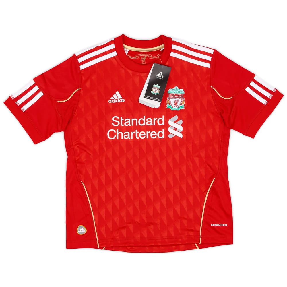2010-12 Liverpool Home Shirt (S.Boys)