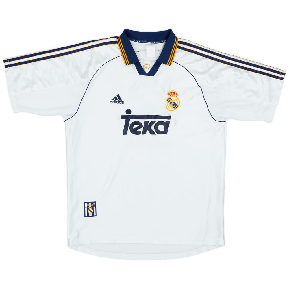 1998-00 Real Madrid 'Final Copa De Europa' Home Shirt - 6/10 - (L)