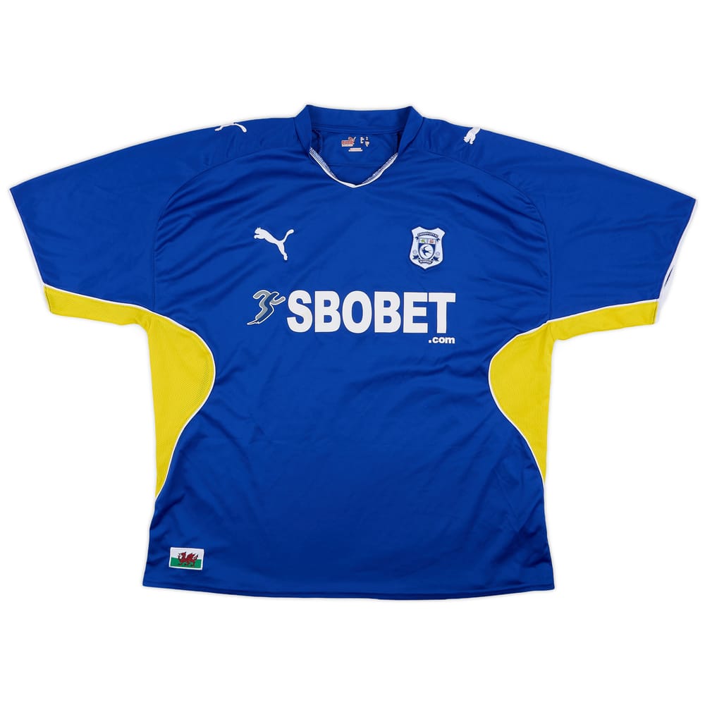 2009-10 Cardiff Home Shirt - 7/10 - (XL)