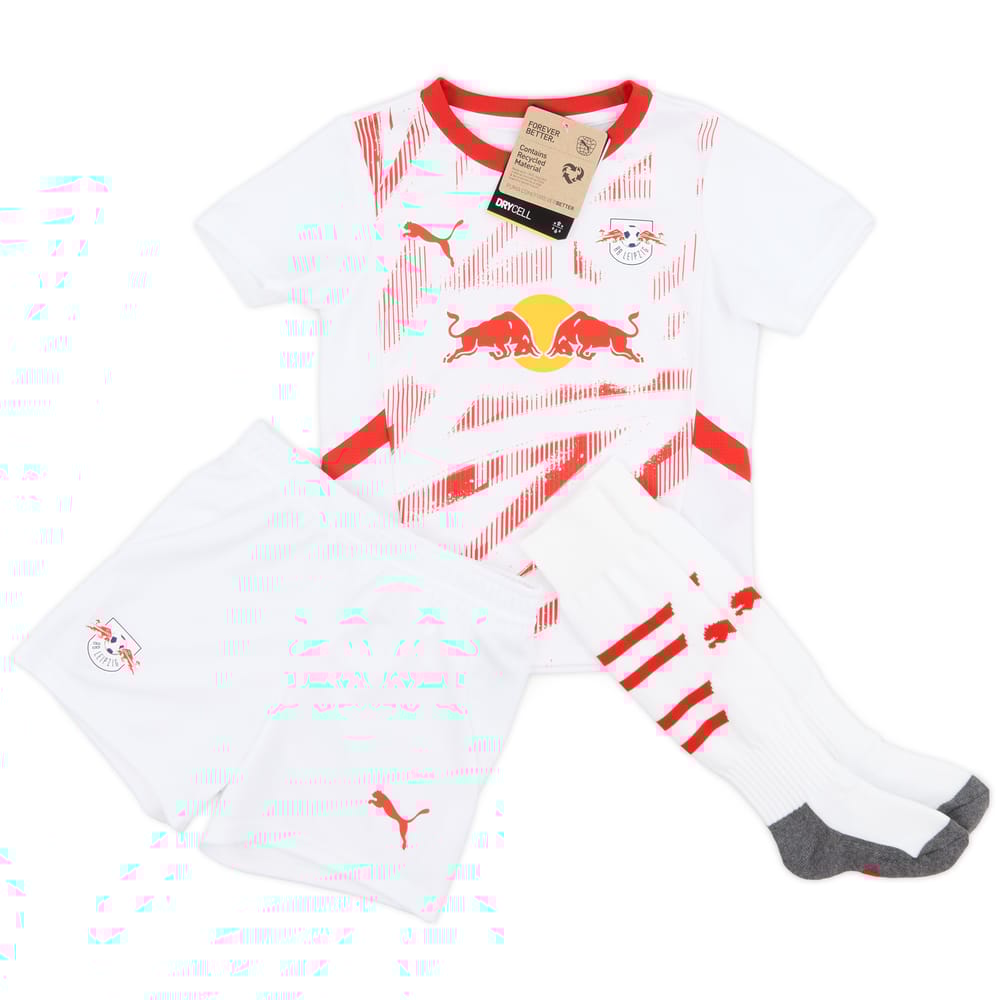 2024-25 RB Leipzig Home Full Kit (Little Kids)