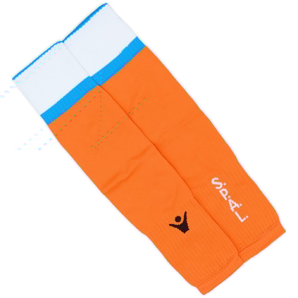 2018-19 SPAL Away Footless Socks (Adults)