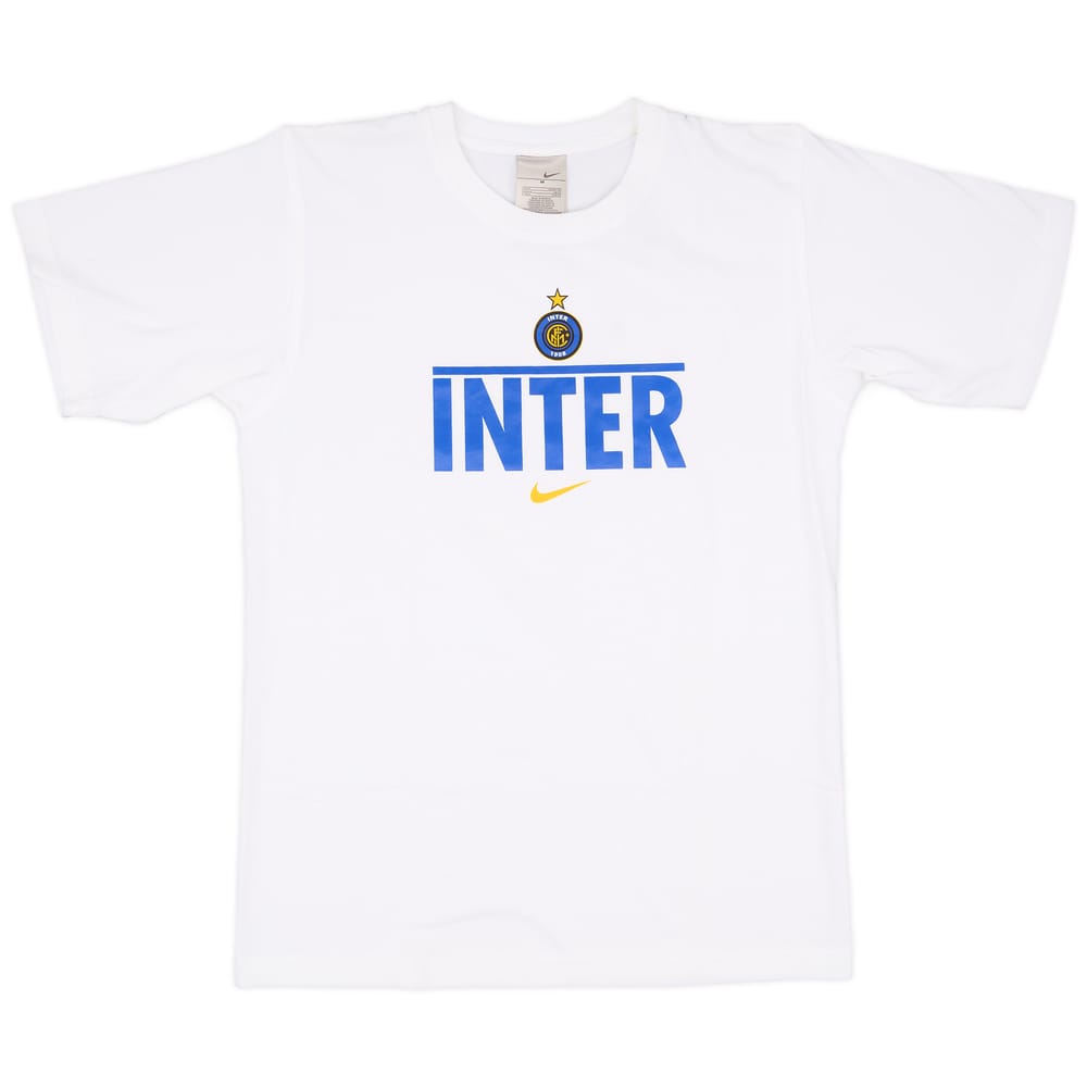2004-05 Inter Milan Nike Cotton Tee - 8/10 - (M)