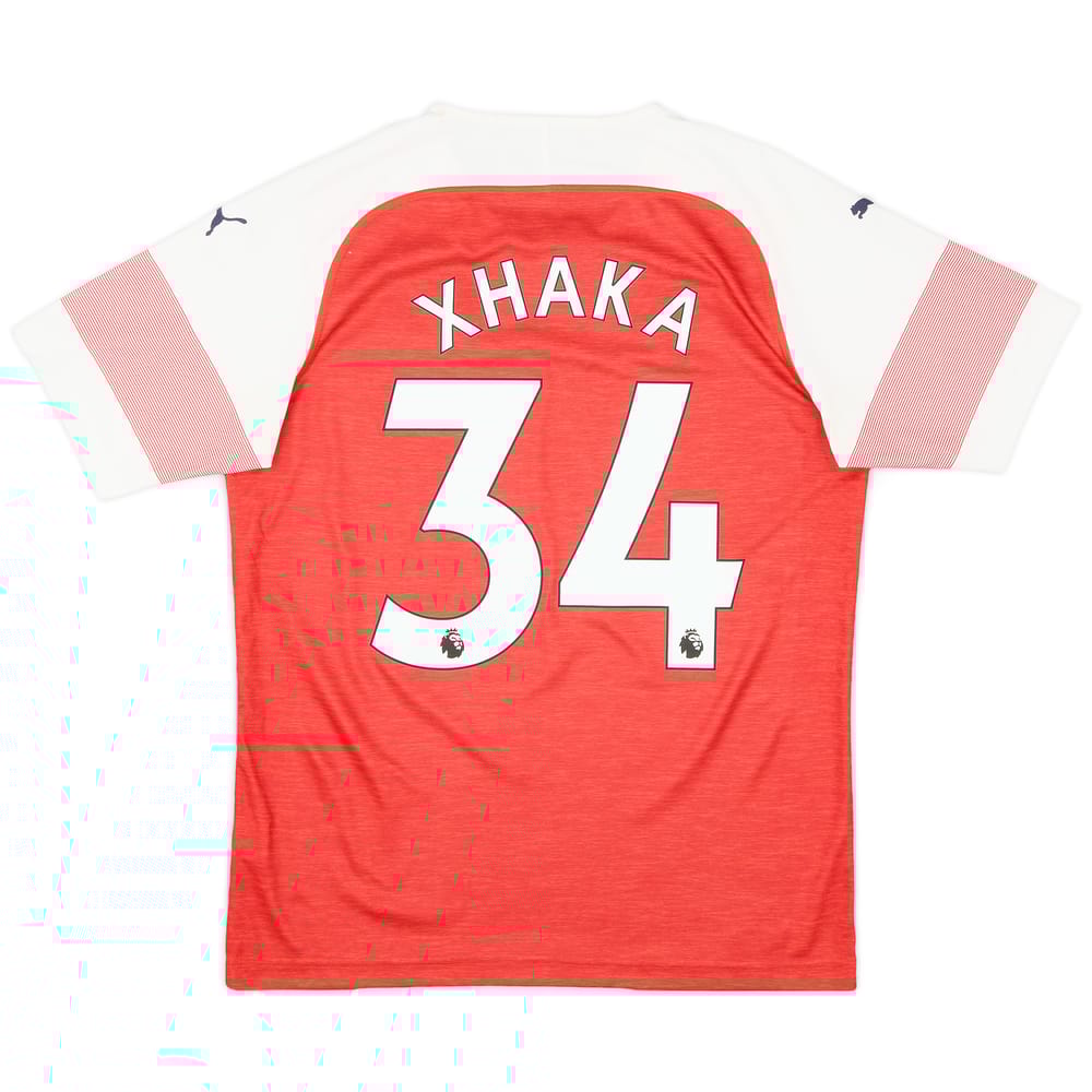2018-19 Arsenal Home Shirt Xhaka #34 - 8/10 - (M)