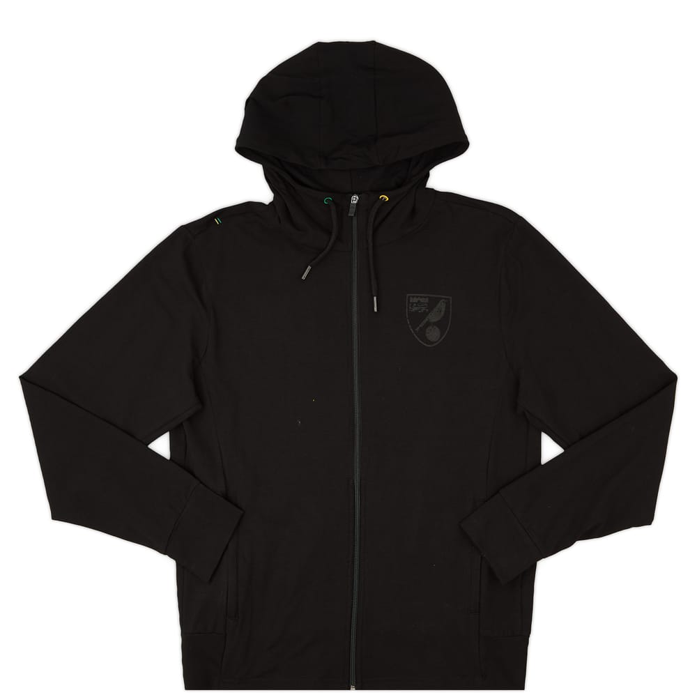2017-18 Norwich Errea Hooded Jacket (M)