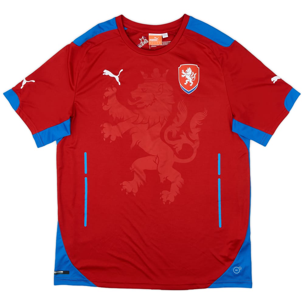 2014-15 Czech Republic Home Shirt - 8/10 - (L)