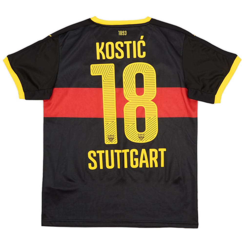 2015-16 Stuttgart Third Shirt Kostic #18 - 9/10 - (XL.Boys)