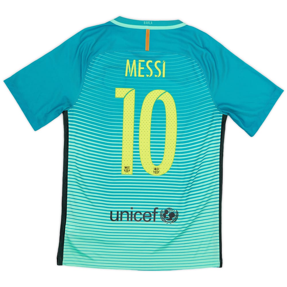 2016-17 Barcelona Third Shirt Messi #10 - 10/10 - (S)