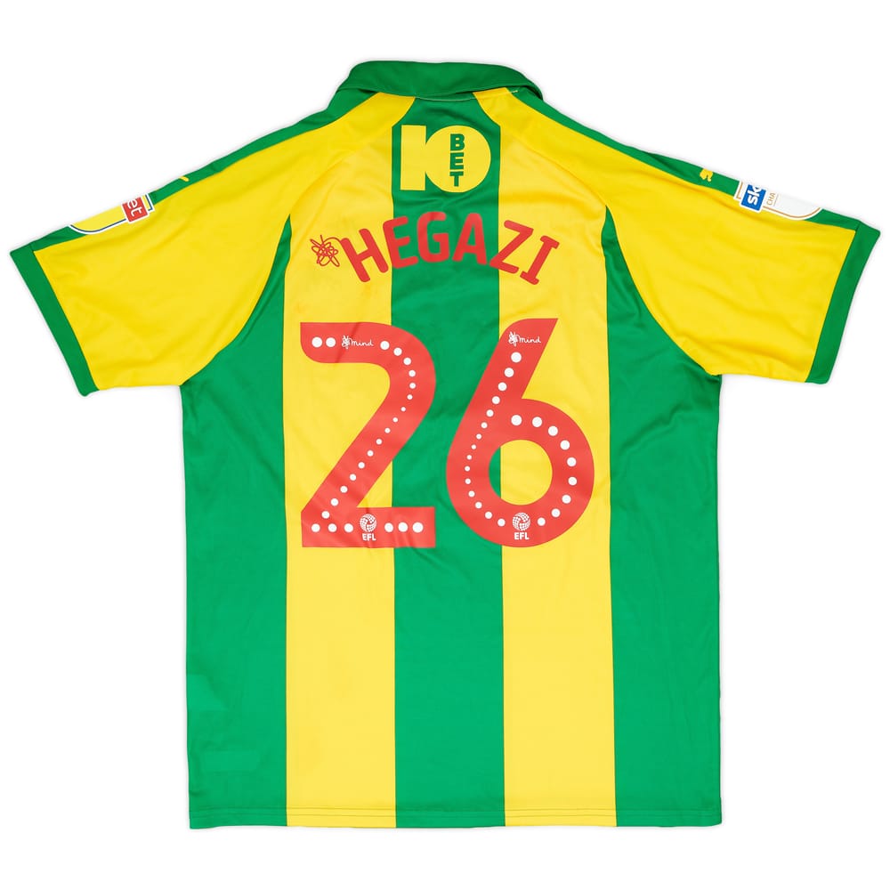 2018-19 West Brom Match Issue Third Shirt Hegazi #26