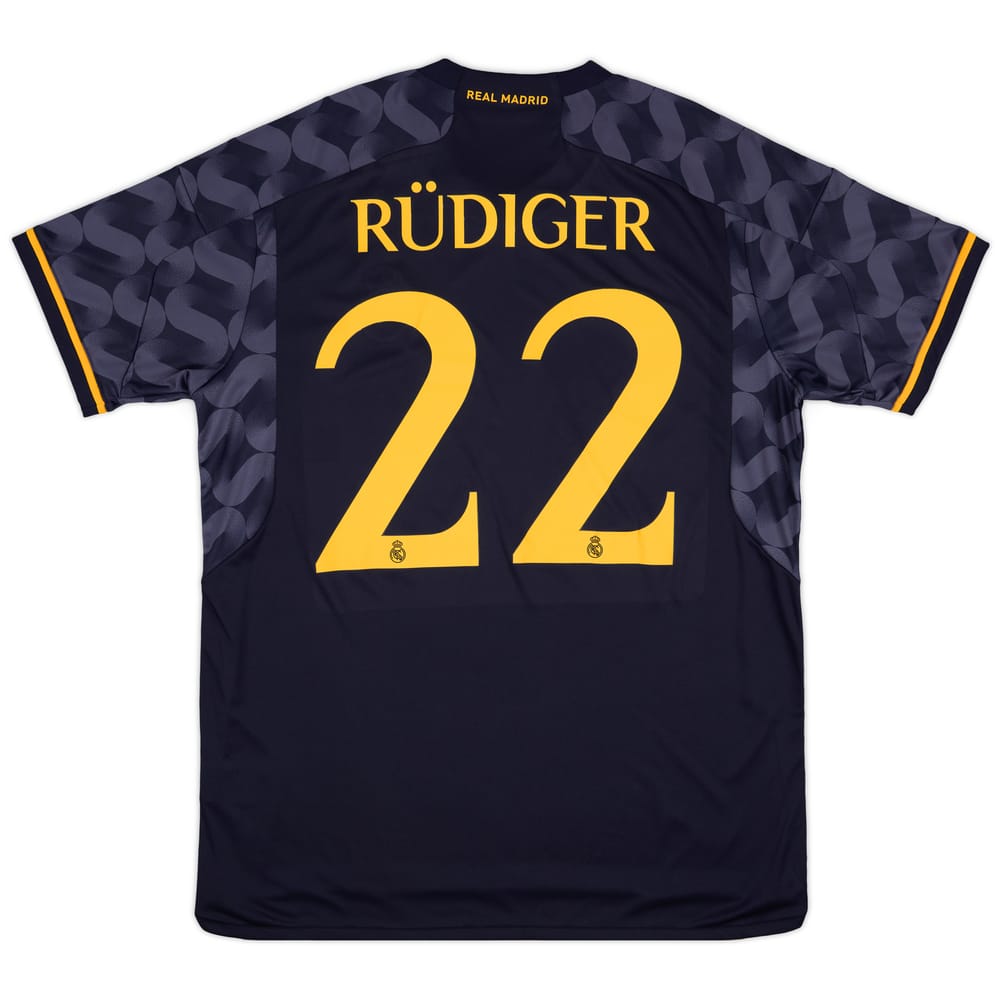 2023-24 Real Madrid Away Shirt Rudiger #22 (XL)
