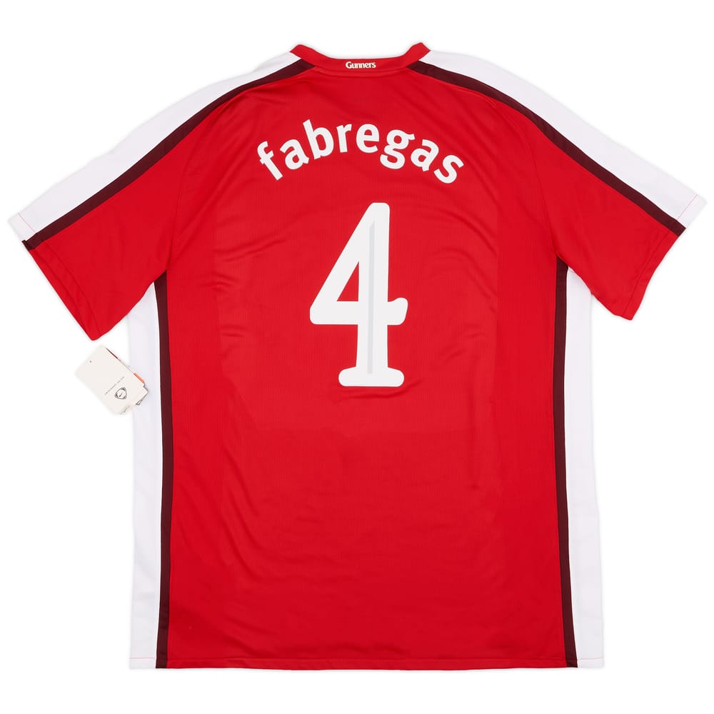 2008-10 Arsenal Home Shirt Fabregas #4 (XXL)