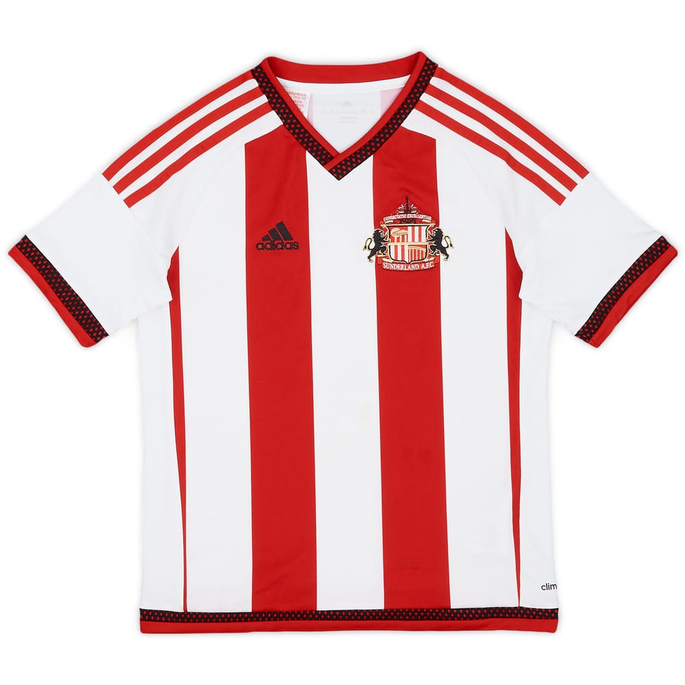 2015-16 Sunderland Home Shirt - 8/10 - (M.Boys)