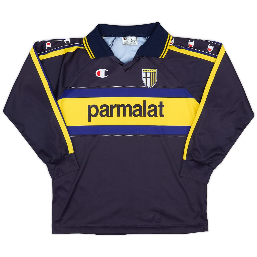 1999-00 Parma Basic Third L/S Shirt - 7/10 - (S.Boys)