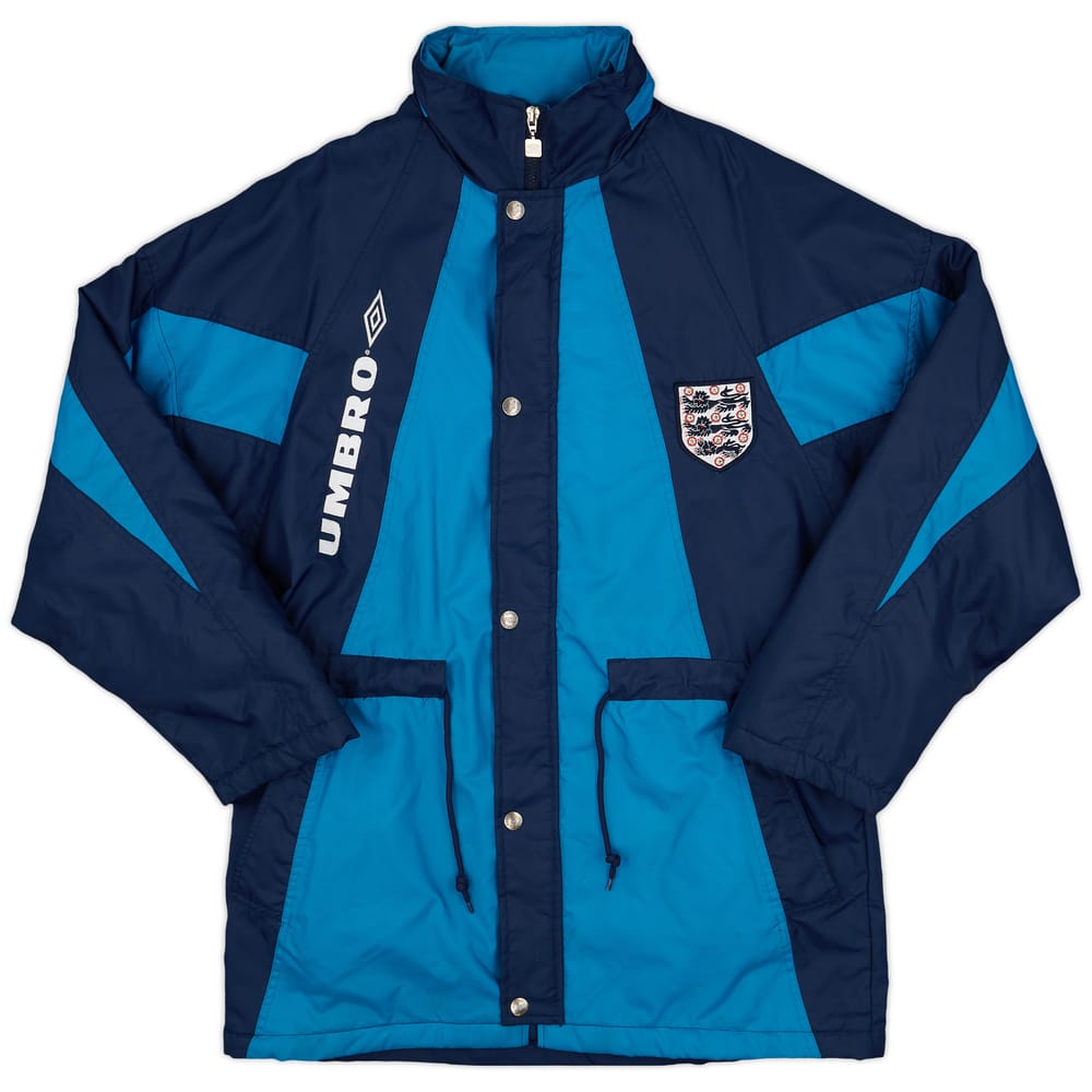 1995-97 England Umbro Bench Coat - 8/10 - (M)
