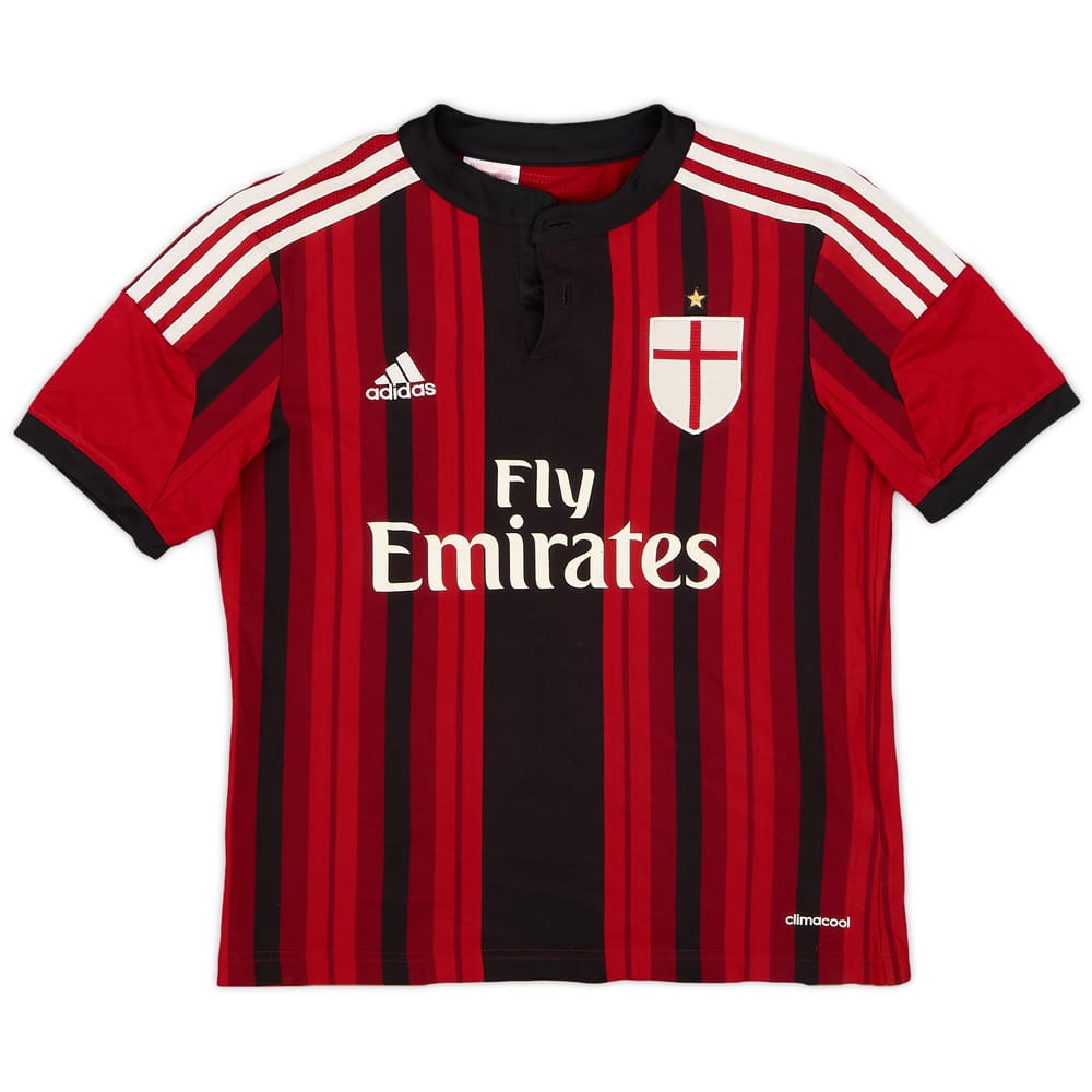 2014-15 AC Milan Home Shirt - 5/10 - (M.Boys)