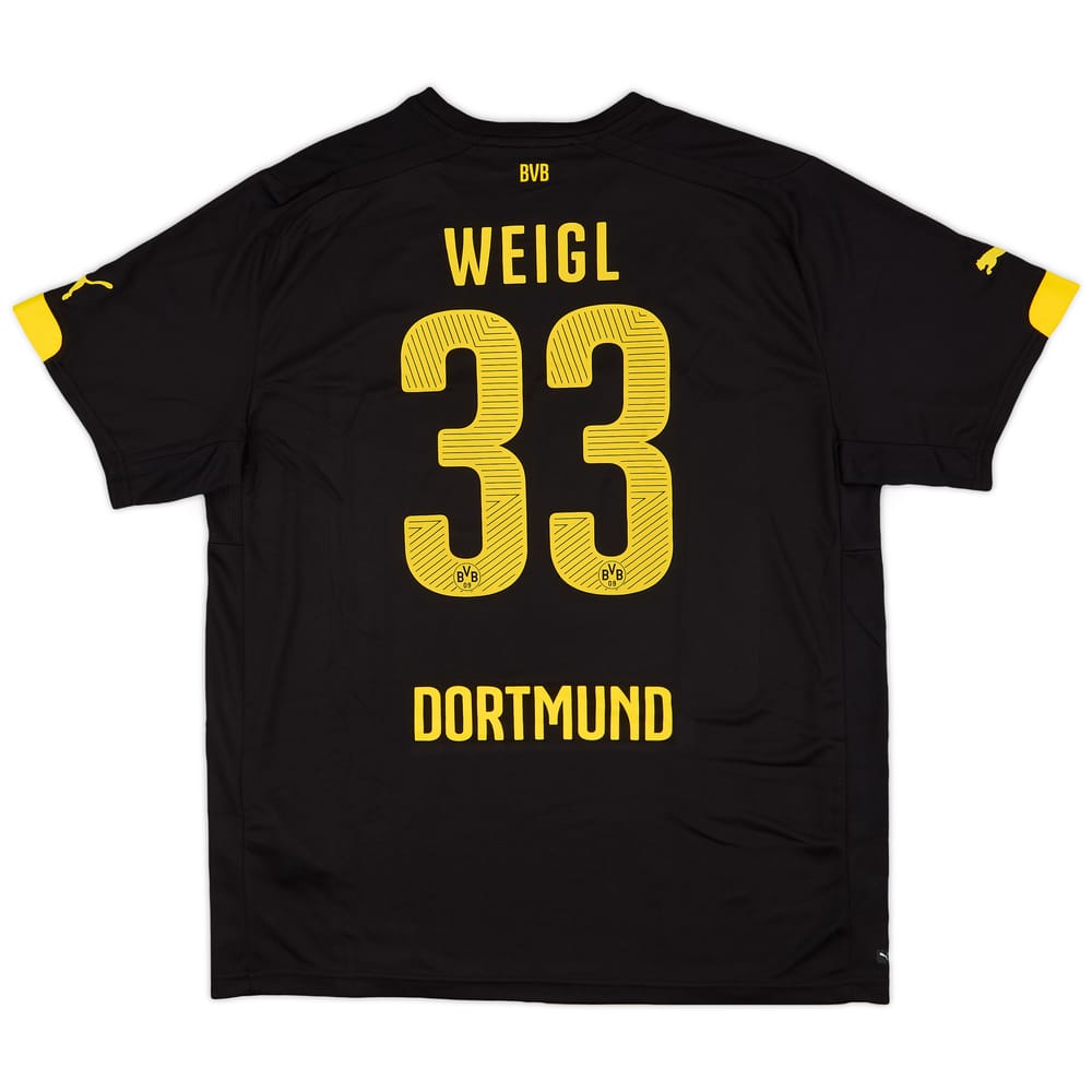 2014-16 Borussia Dortmund Away Shirt Weigl #33 (XL)