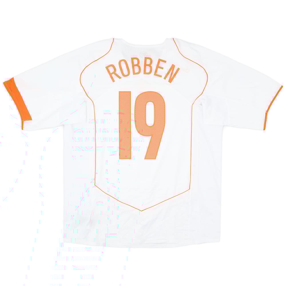 2004-06 Netherlands Away Shirt Robben #19 - 8/10 - (XL)