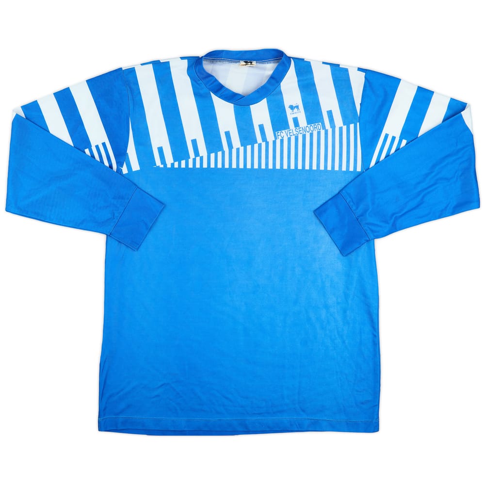 1980s FC Velsenoord Home L/S Shirt - 9/10 - (XXL)