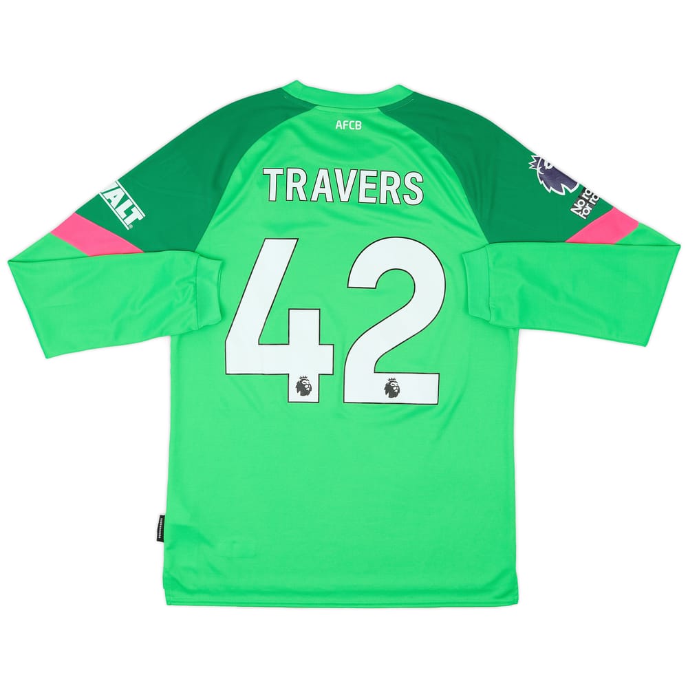 2023-24 Bournemouth Match Issue GK Shirt Travers #42