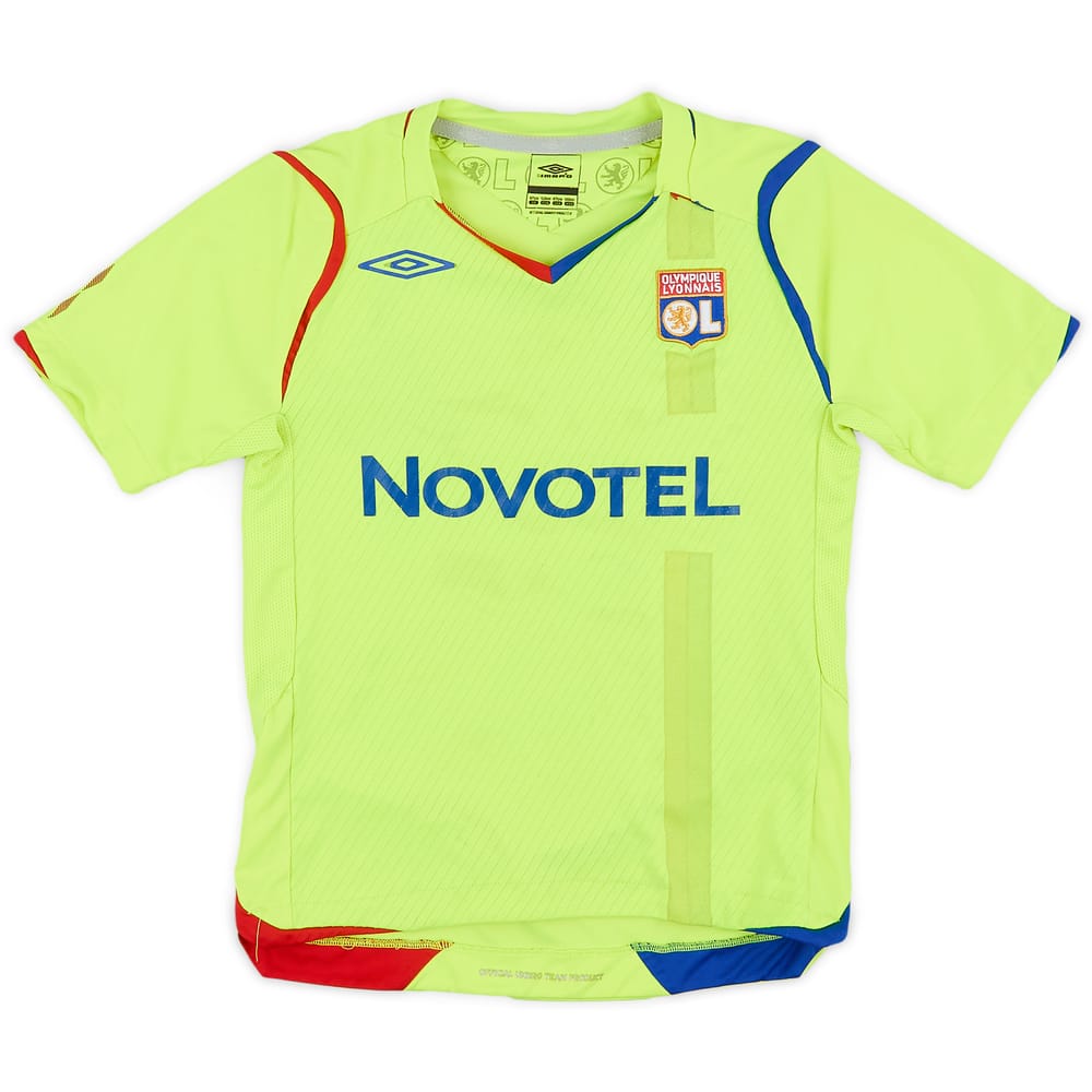 2008-09 Lyon European Shirt - 3/10 - (S.Boys)