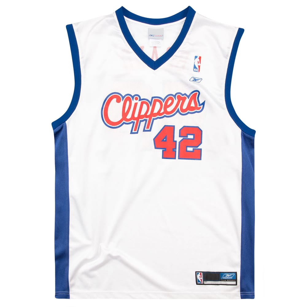 2002-06 LA Clippers Brand #42 Reebok Jersey (Home) L