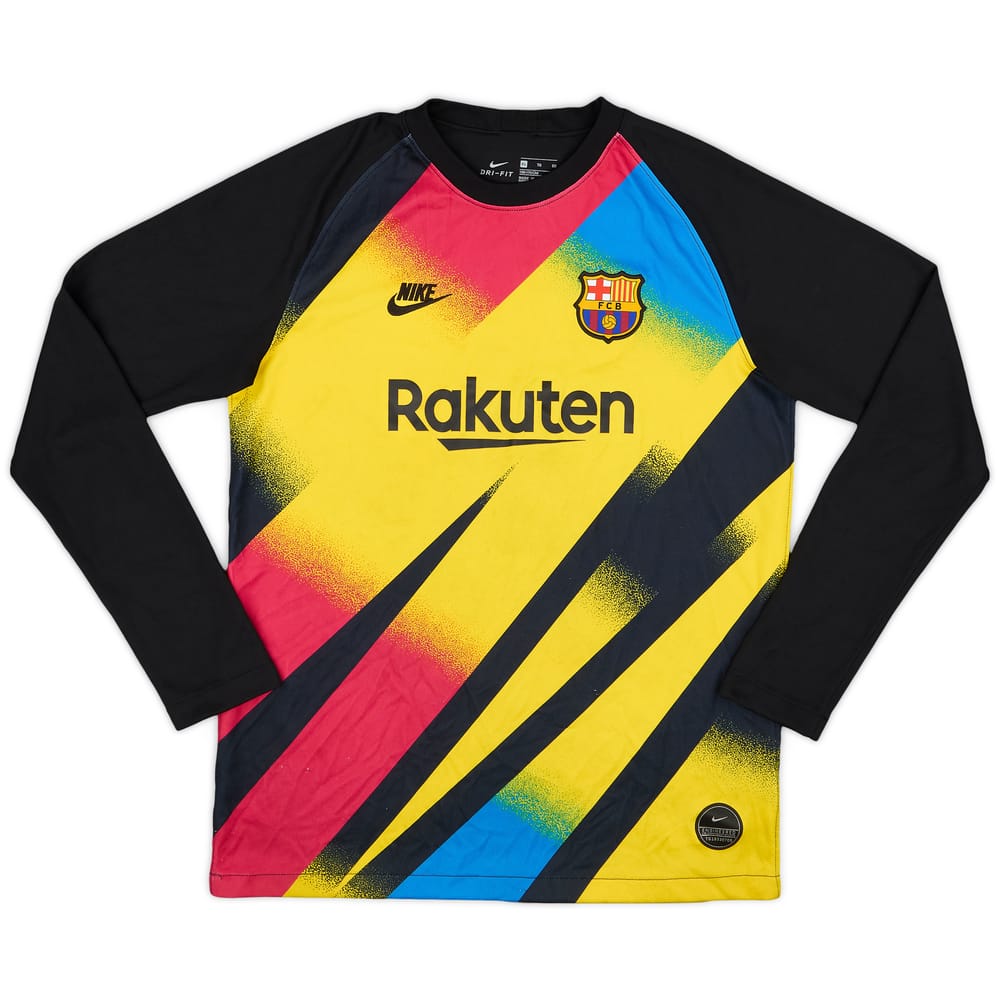 2019-20 Barcelona GK Shirt - 8/10 - (XL.Boys)
