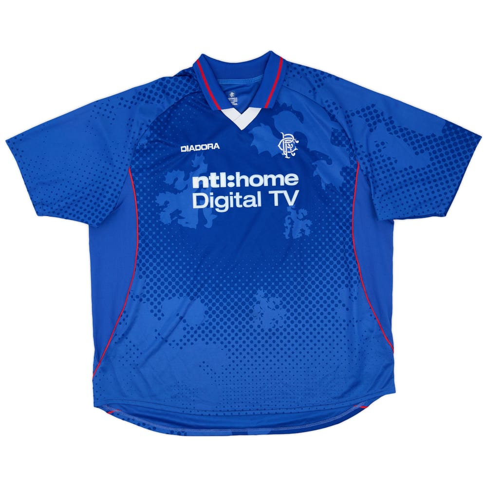 2002-03 Rangers Home Shirt - 8/10 - (3XL)