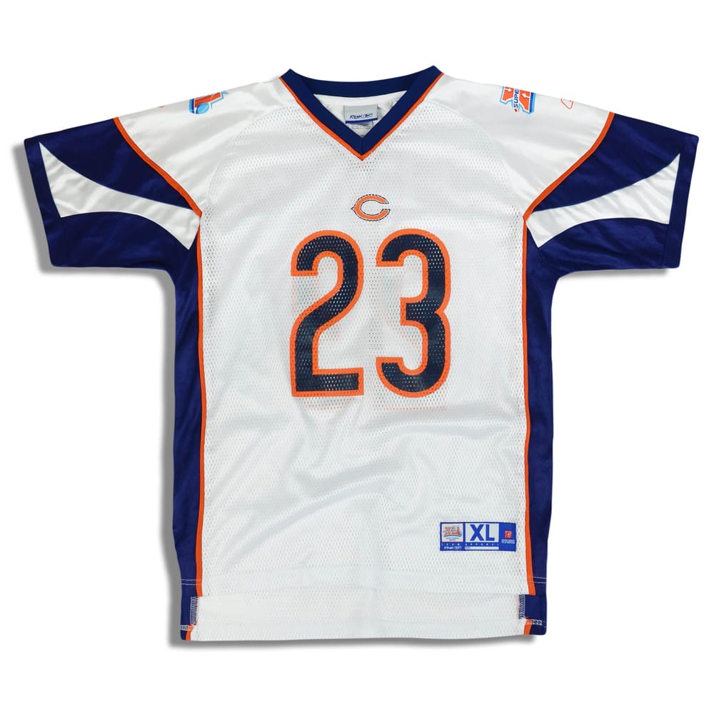 2007 Chicago Bears Super Bowl XLI Hester #23 Reebok Replica Jersey (Away) Y