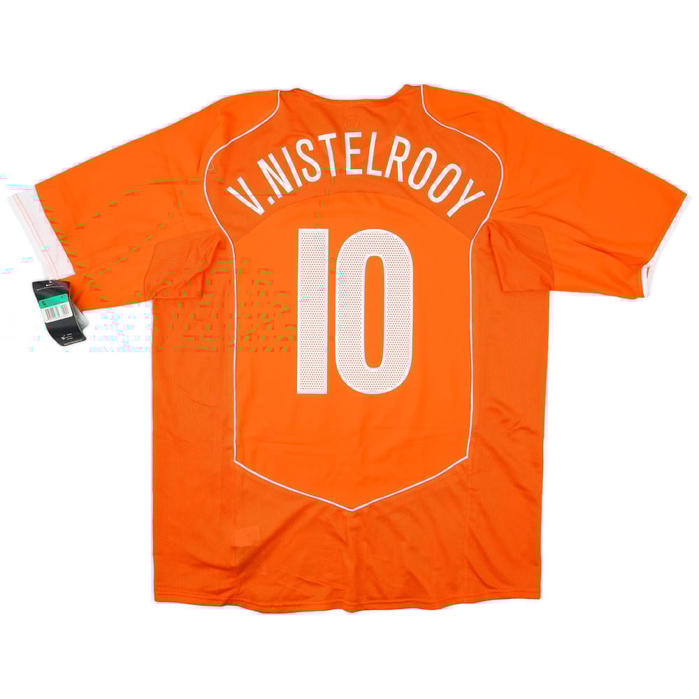2004-06 Netherlands Home Shirt V.Nistelrooy #10 (XL)