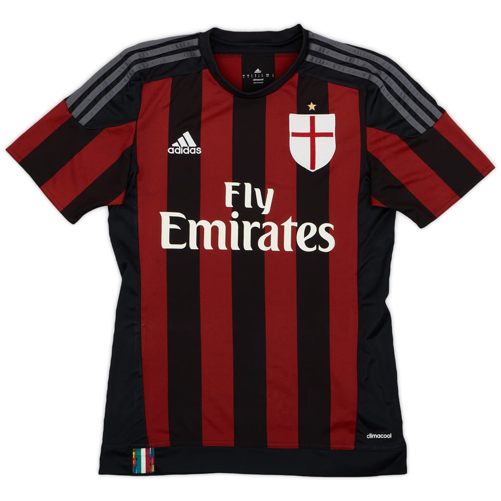 2015-16 AC Milan Home Shirt - 8/10 - (S)