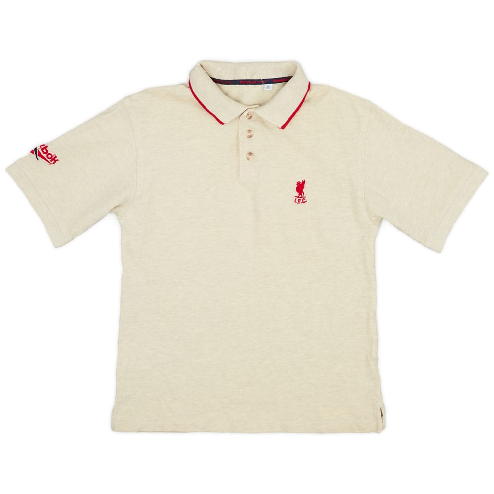 1998-99 Liverpool Reebok Polo Shirt - 8/10 - (L.Boys)