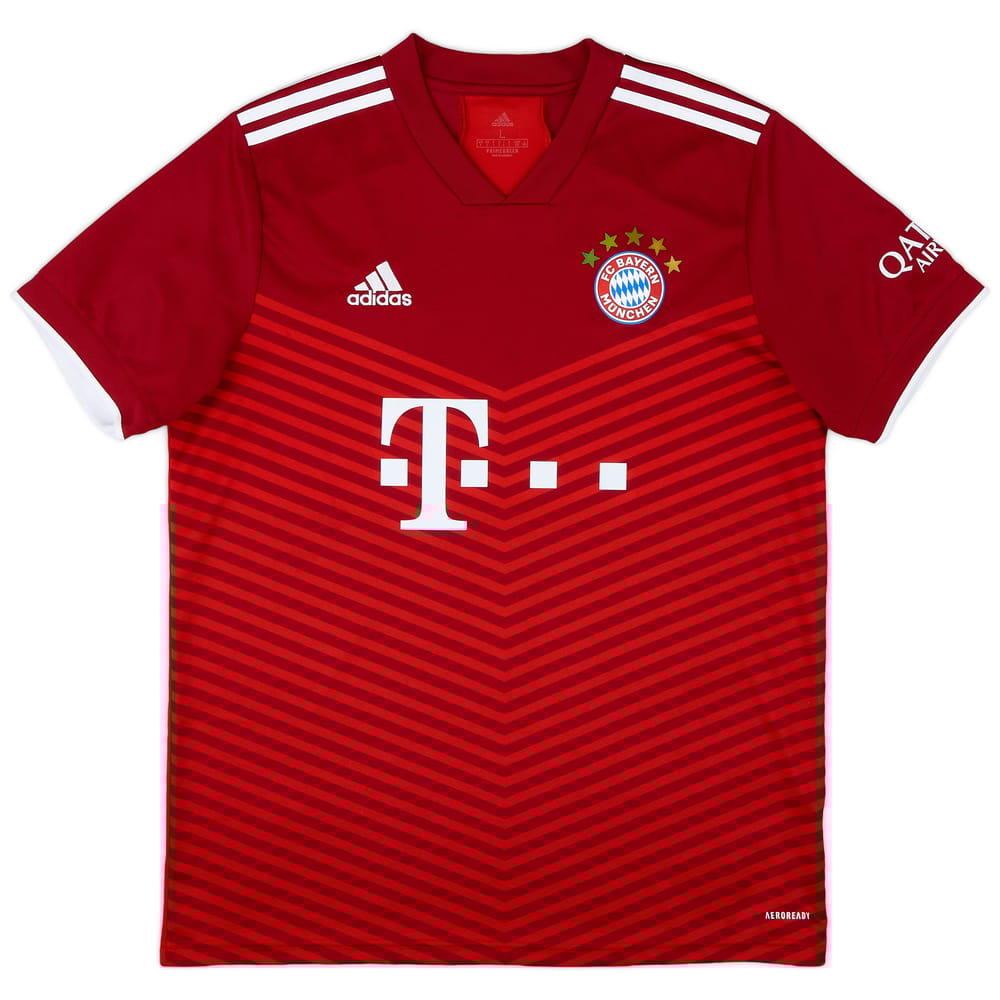 2021-22 Bayern Munich Home Shirt - 9/10 - (L)
