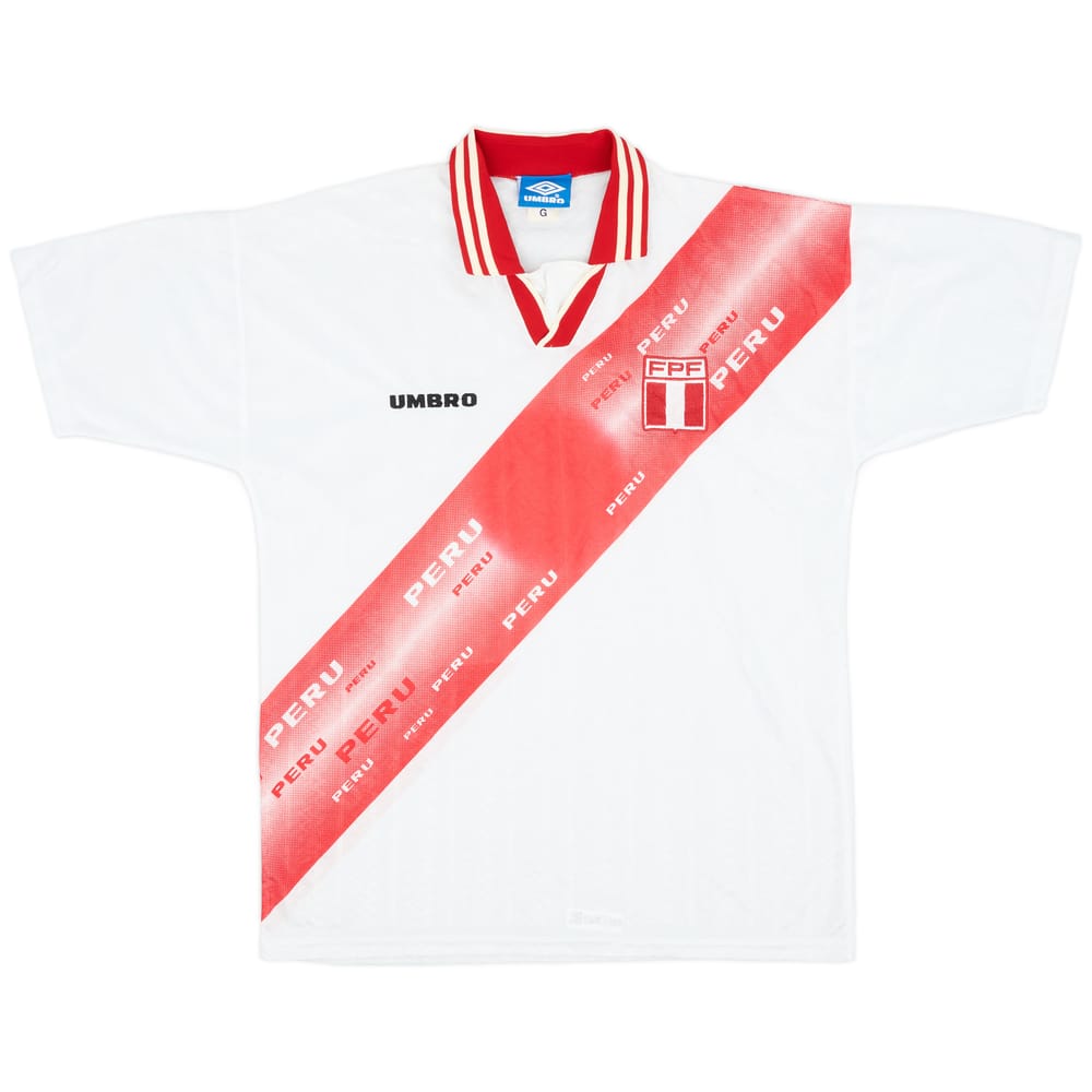 1996-98 Peru Home Shirt - 9/10 - (L)