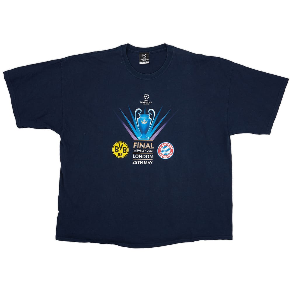 2012-13 UEFA Champions League Final Cotton Tee - 8/10 - (3XL)