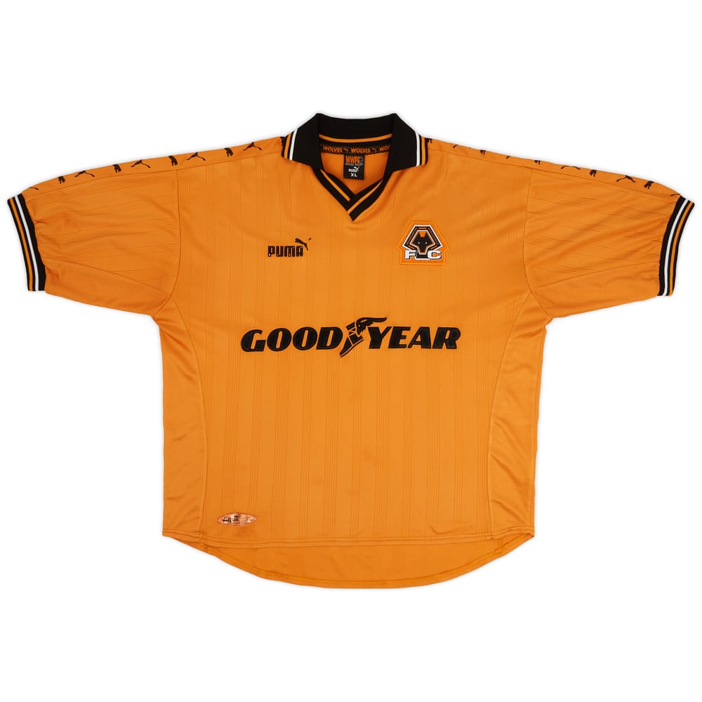 1998-00 Wolves Home Shirt - 7/10 - (XL)