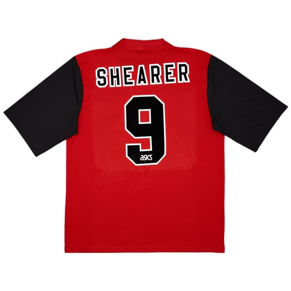 1995-96 Blackburn Away Shirt Shearer #9 - 8/10 - (XL)